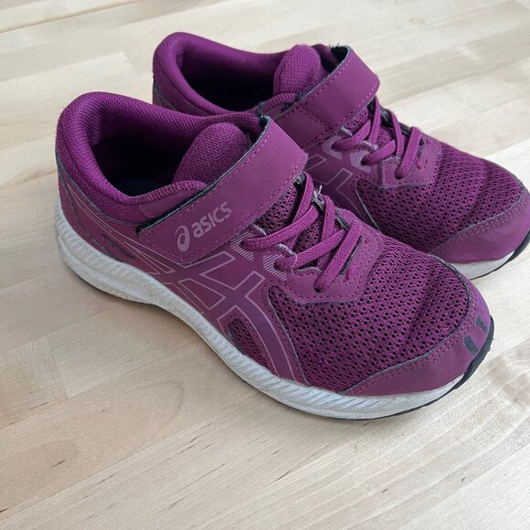 ASICS Kid's Contend 8 Pre-School Running Shoes, size 2 - Picture 1 of 4